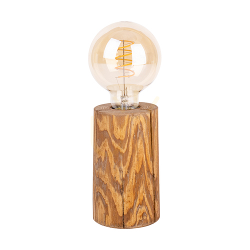 Verifica Lampa de masă Core, maro, 1xE27, Ø8–12 cm