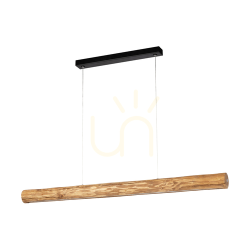 Verifica Lampa suspendată Vudovi, nuc/negru, 1xLED 45 W, 115 cm