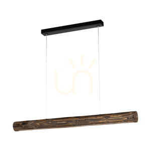 Lampa suspendată Vudovi, maro/negru, 1xLED, 35 W, 90 cm 0 Lampa suspendată Vudovi, maro/negru, 1xLED, 35 W, 90 cm small 0