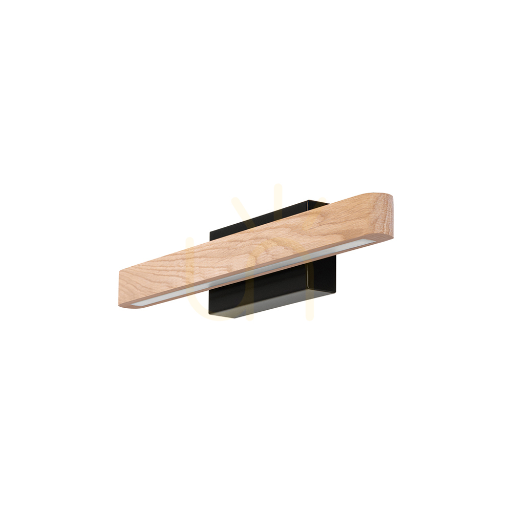 Verifica Aplică de perete Forestier, stejar uleiat/negru, 1xLED 7 W, 40 cm Aplică de perete Forestier, stejar uleiat/negru, 1xLED 7 W, 40 cm