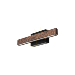 Aplică de perete Forestier, nuc/negru, 1xLED, 7 W, 40 cm small 0