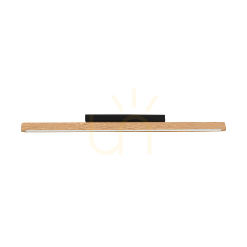 Verifica Lampa de tavan Forestier, stejar uleiat/negru, 1xLED 17 W, 90 cm