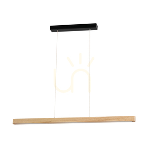 Lampa suspendată Forestier, stejar uleiat/negru, 1xLED 17 W, 90 cm 0 Lampa suspendată Forestier, stejar uleiat/negru, 1xLED 17 W, 90 cm small 0