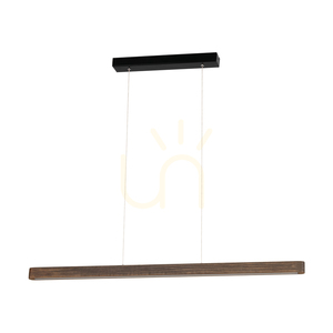 Lampa suspendată Forestier, nuc/negru, 1xLED, 17 W, 90 cm 0 Lampa suspendată Forestier, nuc/negru, 1xLED, 17 W, 90 cm small 0