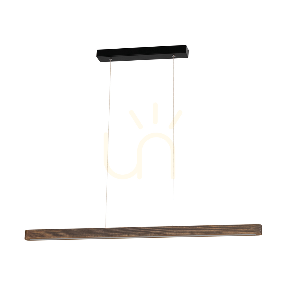 Verifica Lampa suspendată Forestier, nuc/negru, 1xLED, 17 W, 90 cm Lampa suspendată Forestier, nuc/negru, 1xLED, 17 W, 90 cm