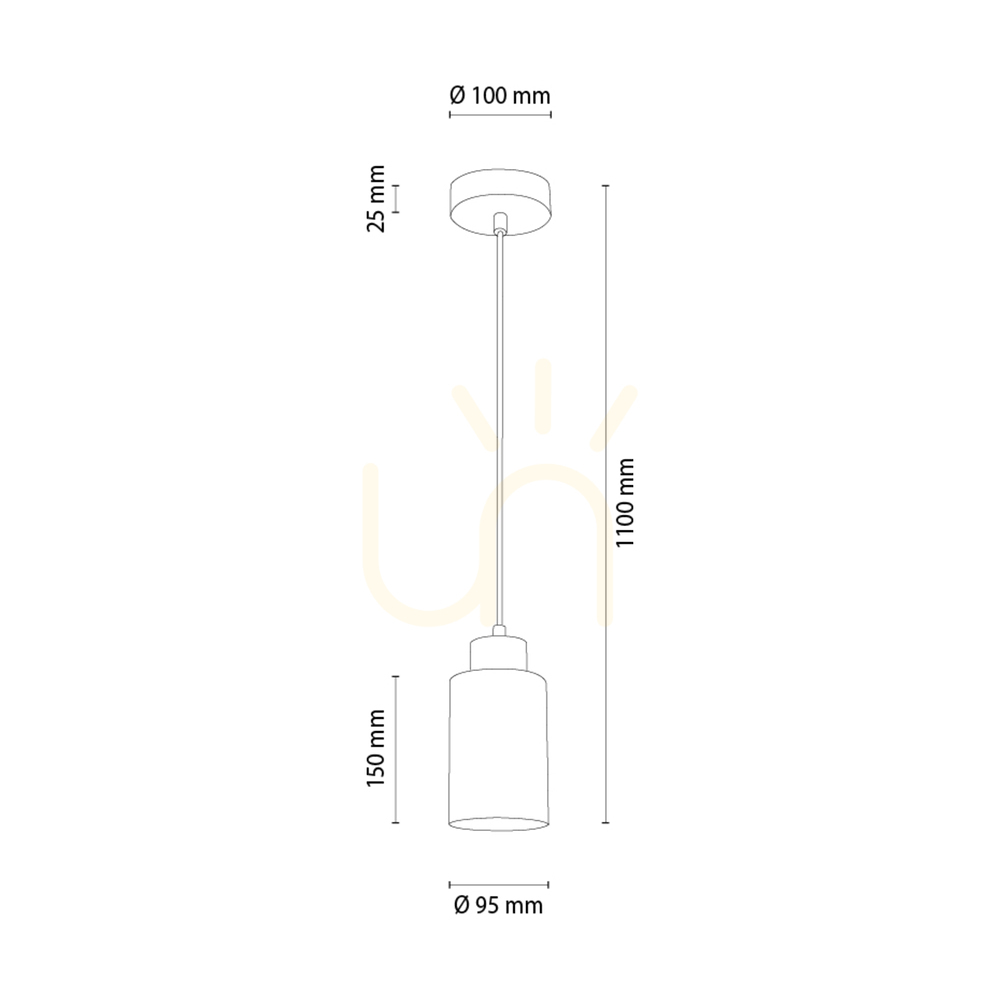 previzualizare Lampa suspendată Selva, stejar uleiat, 1xE27, Ø10 cm Lampa suspendată Selva, stejar uleiat, 1xE27, Ø10 cm