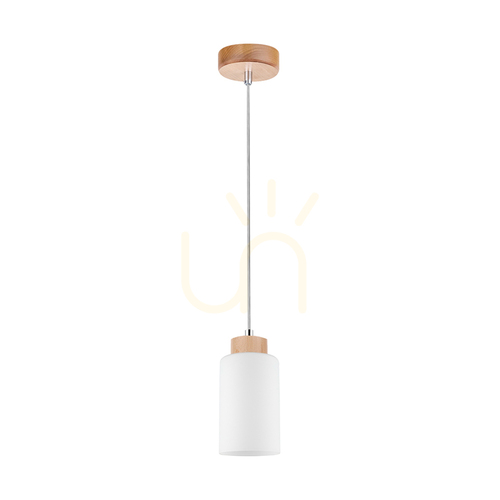 Verifica Lampa suspendată Selva, stejar uleiat, 1xE27, Ø10 cm