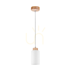 Lampa suspendată Selva, stejar uleiat, 1xE27, Ø10 cm 0 Lampa suspendată Selva, stejar uleiat, 1xE27, Ø10 cm small 0