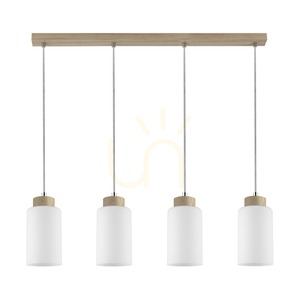 Lampa suspendată Selva, stejar tratat cu ulei, 4xE27, 75 cm 0 Lampa suspendată Selva, stejar tratat cu ulei, 4xE27, 75 cm small 0