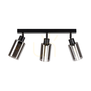 Lampa de tavan Selva, stejar uleiat, 3xE27, 52 cm small 0