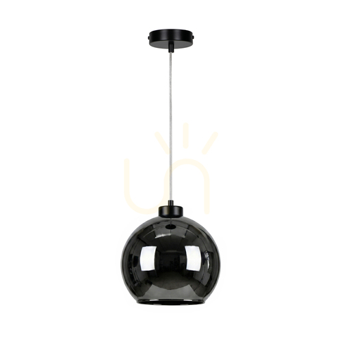 Verifica Lampă suspendată Cameo Black, 1xE27, Ø25 cm