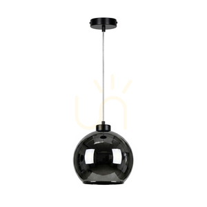 Lampă suspendată Cameo Black, 1xE27, Ø25 cm small 0