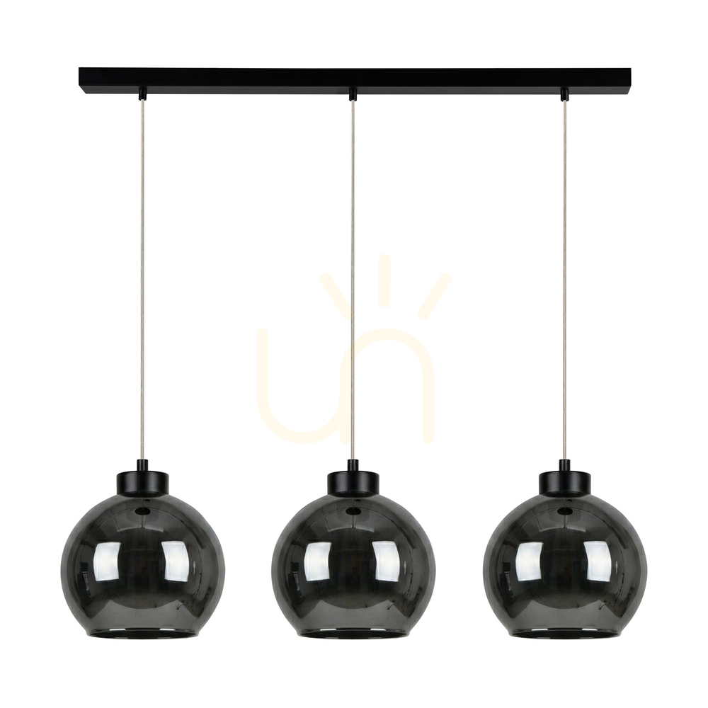 Verifica Lampă suspendată Cameo Black, 3xE27, 100 cm Lampă suspendată Cameo Black, 3xE27, 100 cm