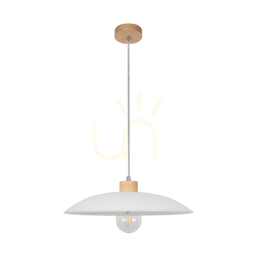 Verifica Lampa suspendată Vox, stejar uleiat, 1xE27, Ø35 cm