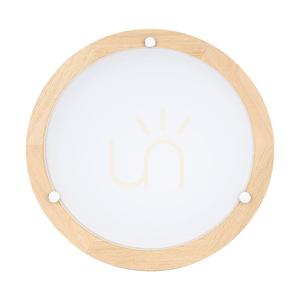 Lampa de tavan Vox, stejar uleiat, 1xE27, Ø35 cm 0 Lampa de tavan Vox, stejar uleiat, 1xE27, Ø35 cm small 0