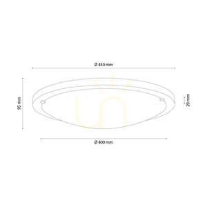 Lampa de tavan Vox, stejar uleiat, 3xE27, Ø45 cm 1 Lampa de tavan Vox, stejar uleiat, 3xE27, Ø45 cm small 1