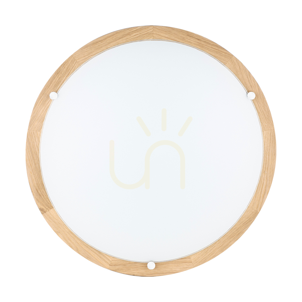 Verifica Lampa de tavan Vox, stejar uleiat, 3xE27, Ø45 cm Lampa de tavan Vox, stejar uleiat, 3xE27, Ø45 cm
