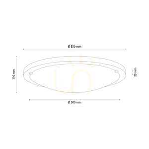 Lampa de tavan Vox, stejar uleiat, 4xE27, Ø55 cm 1 Lampa de tavan Vox, stejar uleiat, 4xE27, Ø55 cm small 1