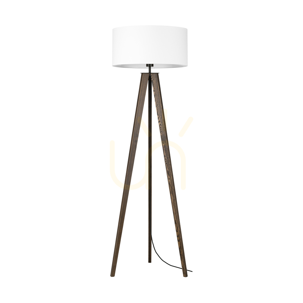 Verifica Lampa de podea Solea, nuc/negru, abajur alb, 1xE27, Ø50 cm Lampa de podea Solea, nuc/negru, abajur alb, 1xE27, Ø50 cm