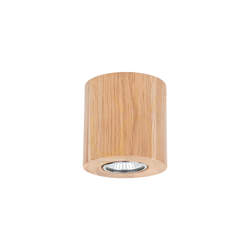 Verifica Lampa de tavan Pevex, stejar uleiat, 1xGU10, Ø10 cm