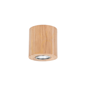 Lampa de tavan Pevex, stejar uleiat, 1xGU10, Ø10 cm small 0