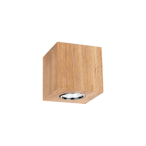 Lampa de tavan Pevex, stejar uleiat, 1xGU10, 10 cm 0 Lampa de tavan Pevex, stejar uleiat, 1xGU10, 10 cm small 0