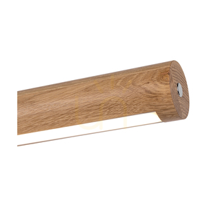 Lampa suspendată Conor, stejar uleiat/nichel mat, 1xLED 34,5 W, iluminare în sus și în jos, 120 cm small 2