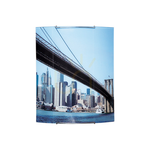 Verifica Aplică de perete „Town Wall” 2xE14, 40 W, multicoloră, 32 cm