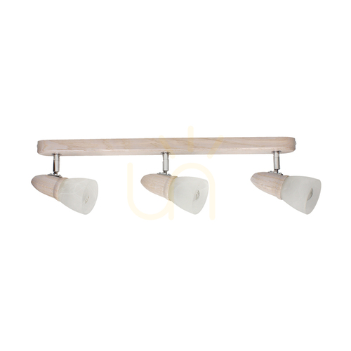 Verifica Lampa de tavan Julietta, 3xE14, 40 W, stejar decolorat