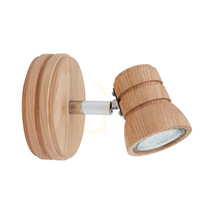 Aplică de perete Tessa, 1xGU10 LED, 4,5 W, stejar uleiat small 0