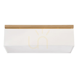 Lampa de tavan Sedos, 4xE27, Max. 25 W, stejar uleiat/alb, 70 cm small 2