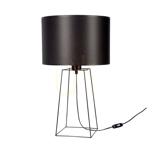 Verifica Lampa de masă Tiphany 1xE27 40 W Negru/Negru/Negru Ø30 cm