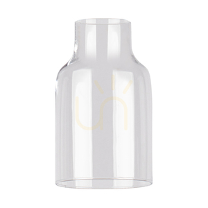 Lampa suspendată Alessandro, 3xE27, Max. 60 W, lemn de fag și nuc / metal negru / cablu din PVC negru / abajur din sticlă transparentă, 52 cm small 1