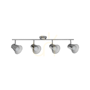 Lampa de tavan Amanda, 4xE27, Max. 60 W, metal cromat, 87 cm small 0