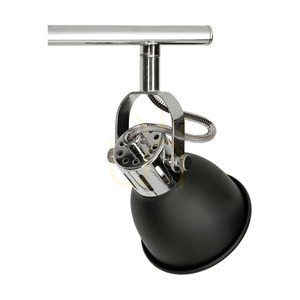 Lampa de tavan Anita, 4xGU10, Max. 50 W, metal negru/cromat, 78 cm small 2