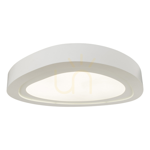 Verifica Lampă de tavan „Cloud”, include 1x LED 3000K 66W, metal alb, 80 cm
