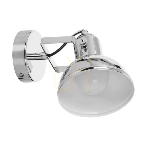 Verifica Aplică de perete Edit, 1xE27, Max. 60 W, metal cromat, 14,5 cm