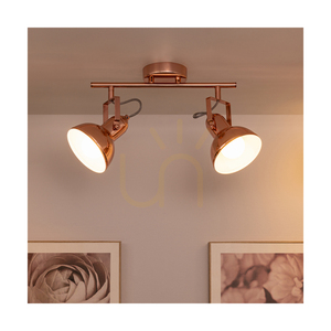 Lampă de tavan „Edit”, 2xE27, Max. 60 W, cupru, 39,5 cm small 2