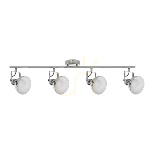 Verifica Lampă de tavan „Edit”, 4xE27, Max. 60 W, metal cromat, 86 cm