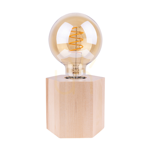 Verifica Lampa de masă Fofi, 1xE27, Max. 25 W, mesteacăn/negru, cablu din PVC de 12 cm