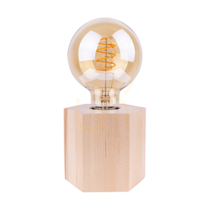 Lampa de masă Fofi, 1xE27, Max. 25 W, mesteacăn/negru, cablu din PVC de 12 cm small 0