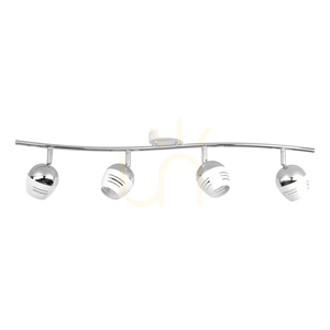Lampa de tavan Hypnos, 4xG9, Max. 28 W, crom/metal alb, 76,5 cm small 0