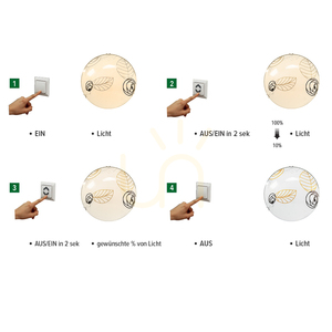 Lampa de tavan Indiana, include 1 bec LED de 2700K și 30W, corp metalic cromat/abat-jour din sticlă albă, Ø50 cm small 1