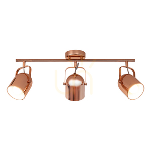 Lampa de tavan Inga, 3xE27, Max. 60 W, metal cu finisaj de cupru, 64 cm small 1