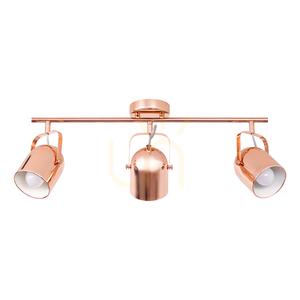 Lampa de tavan Inga, 3xE27, Max. 60 W, metal cu finisaj de cupru, 64 cm small 0