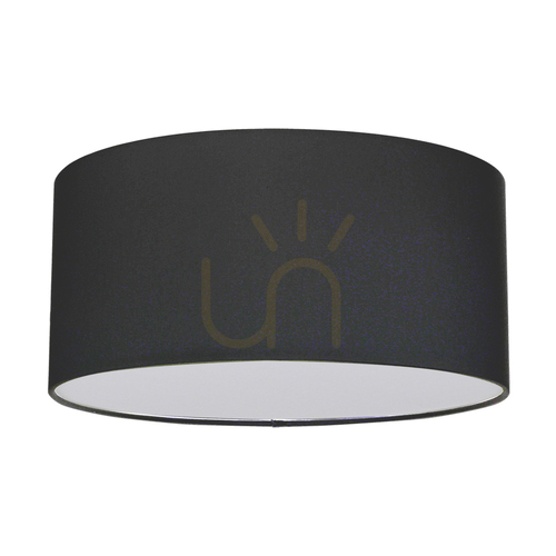 Verifica Lampa de tavan Josefina, 1xLED, 2700K, 13W, metal alb/abat-jour antracit, Ø28 cm
