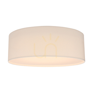 Lampa de tavan Josefina, 1xLED, putere integrată de 18 W, 2700 K, metal alb/abat-jour alb, Ø 38 cm small 1