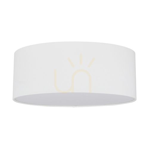 Verifica Lampa de tavan Josefina, 1xLED, putere integrată de 18 W, 2700 K, metal alb/abat-jour alb, Ø 38 cm