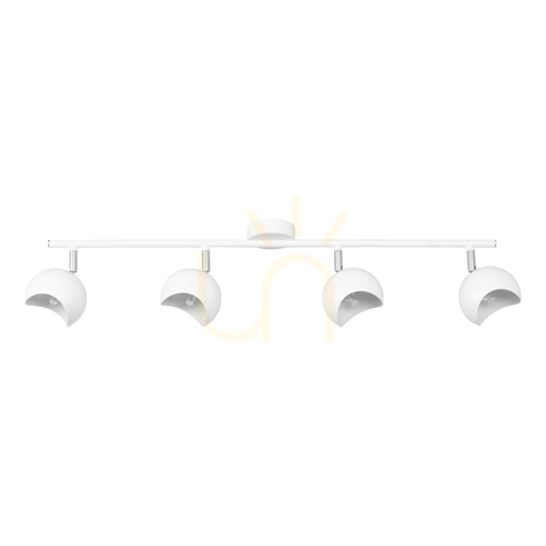 Verifica Lampa de tavan Kita, 4xG9, Max. 28 W, crom/metal alb, 83 cm