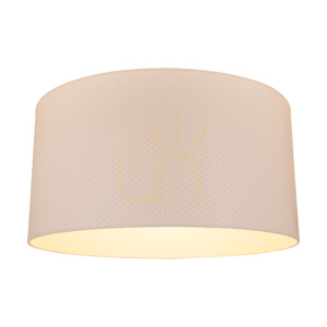 Lampa de podea Leila, 1xE27, Max. 60 W, metal cromat / cablu din PVC transparent / abajur din hârtie și PVC cu model cu buline, Ø 50 cm small 3